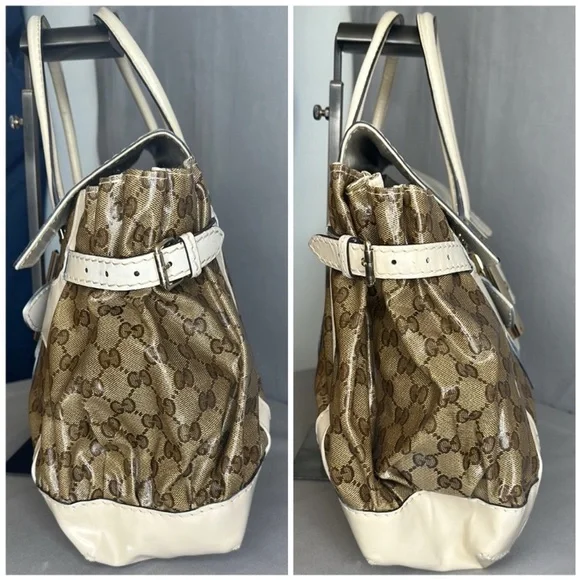 GUCCI Only Used Once! Large Monogram Tote Dust Bag Included - Picture 3 of 13
